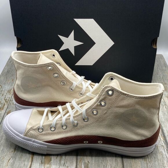 Converse Chuck Taylor All Star Craft Mix Retro Hightop Sneaker Shoes Size 12 - Picture 5 of 13